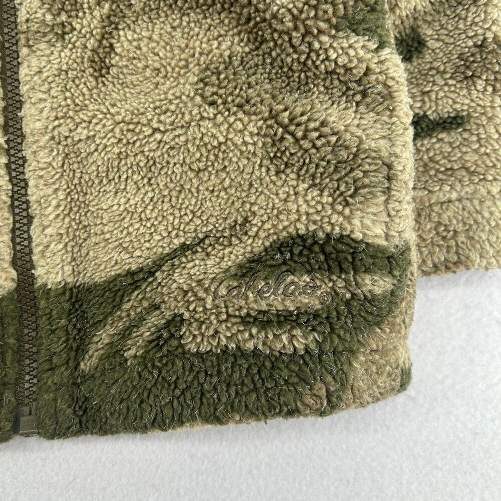 Cabela's Toddler Berber Fleece Hooded Full Zip Hunting Camo Fleece Jacket sz 2T - Picture 4 of 7
